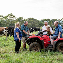 Load image into Gallery viewer, Three generations of cheesemakers at Apostle Whey!
