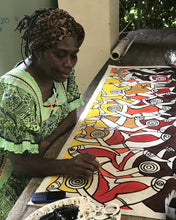 Load image into Gallery viewer, Hand Painted Tanna Coffee Sacks