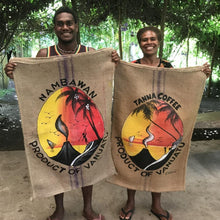 Load image into Gallery viewer, Hand Painted Tanna Coffee Sacks
