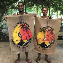 Load image into Gallery viewer, Hand Painted Tanna Coffee Sacks
