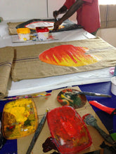 Load image into Gallery viewer, Hand Painted Tanna Coffee Sacks

