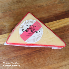 Load image into Gallery viewer, Crumbly deliciousness, Mature Cheddar made by Maffra Cheese Co.
